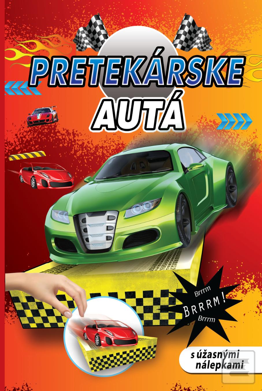 Obrázok Pretekárske autá s úžasnými nálepkami