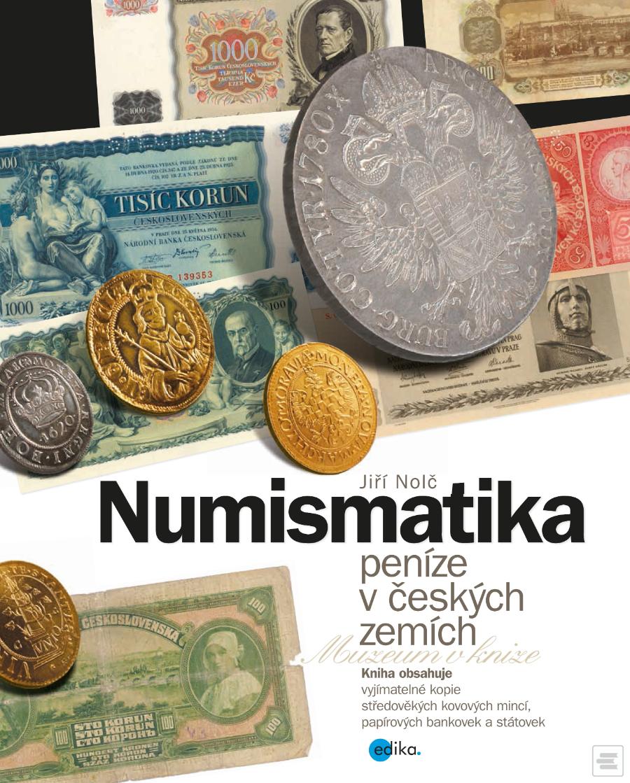 Obrázok Numismatika – peníze v českých zemích (Jiří Nolč)