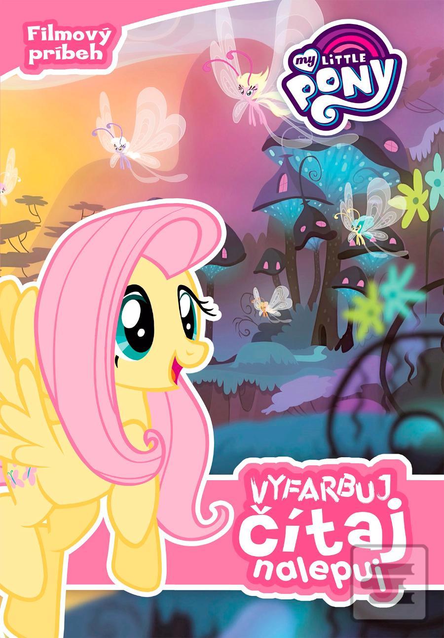 Obrázok My Little Pony - Vyfarbuj, čítaj, nalepuj