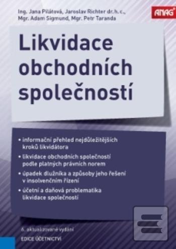 Obrázok Likvidace obchodních společností 2017 - 6. aktualizované vydání