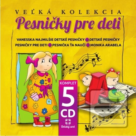 Obrázok Pesničky pre deti - komplet 5 CD