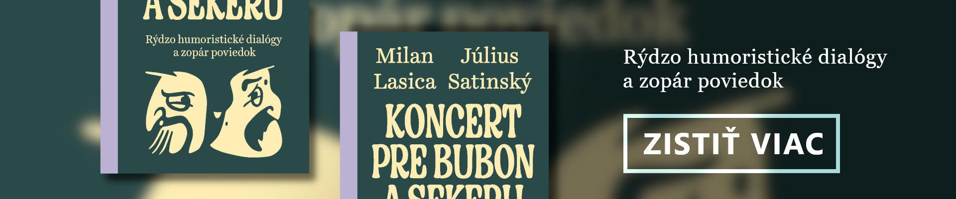 Július Satinský a  Milan Lasica: Koncert pre bubon a sekeru