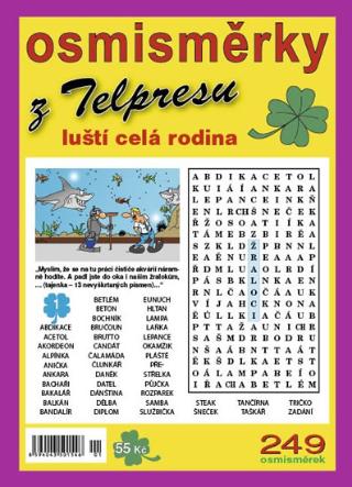 Kniha: Osmisměrky z Telpresu luští celá rodina 2/2018 - 249 osmisměrek - 1. vydanie - Pavel Mazáč