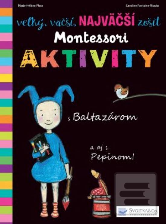 Obrázok Veľký, väčší, najväčší zošit Montessori aktivity