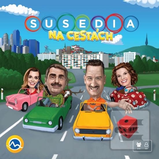 Obrázok Susedia na cestách - stolová hra