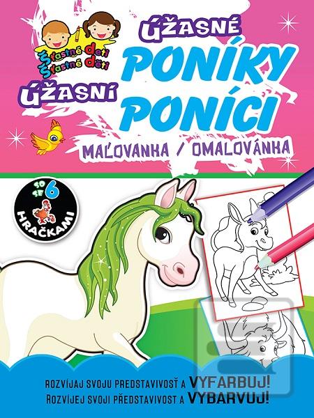 Obrázok Úžasné poníky / Úžasní poníci - Maľovanka / Omalovánka