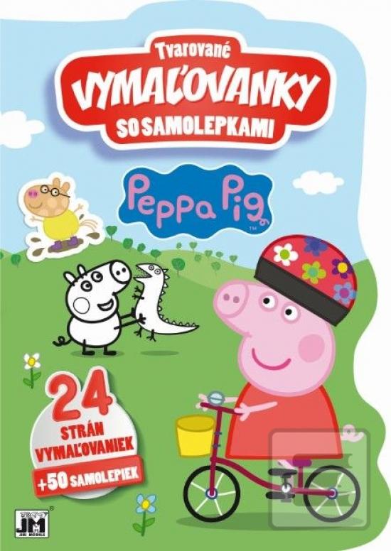 Obrázok Tvarované vymaľovanky/ Prasiatko Peppa