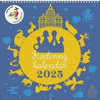 Kniha: Rodinný kalendár 2025 - nástenný