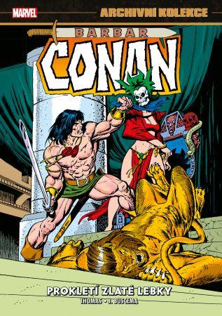 Kniha: Archivní kolekce Barbar Conan 3: Prokletí zlaté lebky - 1. vydanie - Roy Thomas