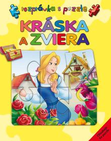 Kniha: Kráska a zviera - Rozprávka s puzzle