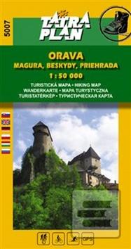 Obrázok Orava Magura, Beskydy, Priehrada 1:50 000