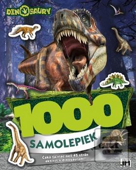 Obrázok 1000 samolepiek Dinosaury