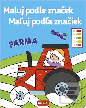 Obrázok Maluj podle značek/Maľuj podľa značiek - Farma