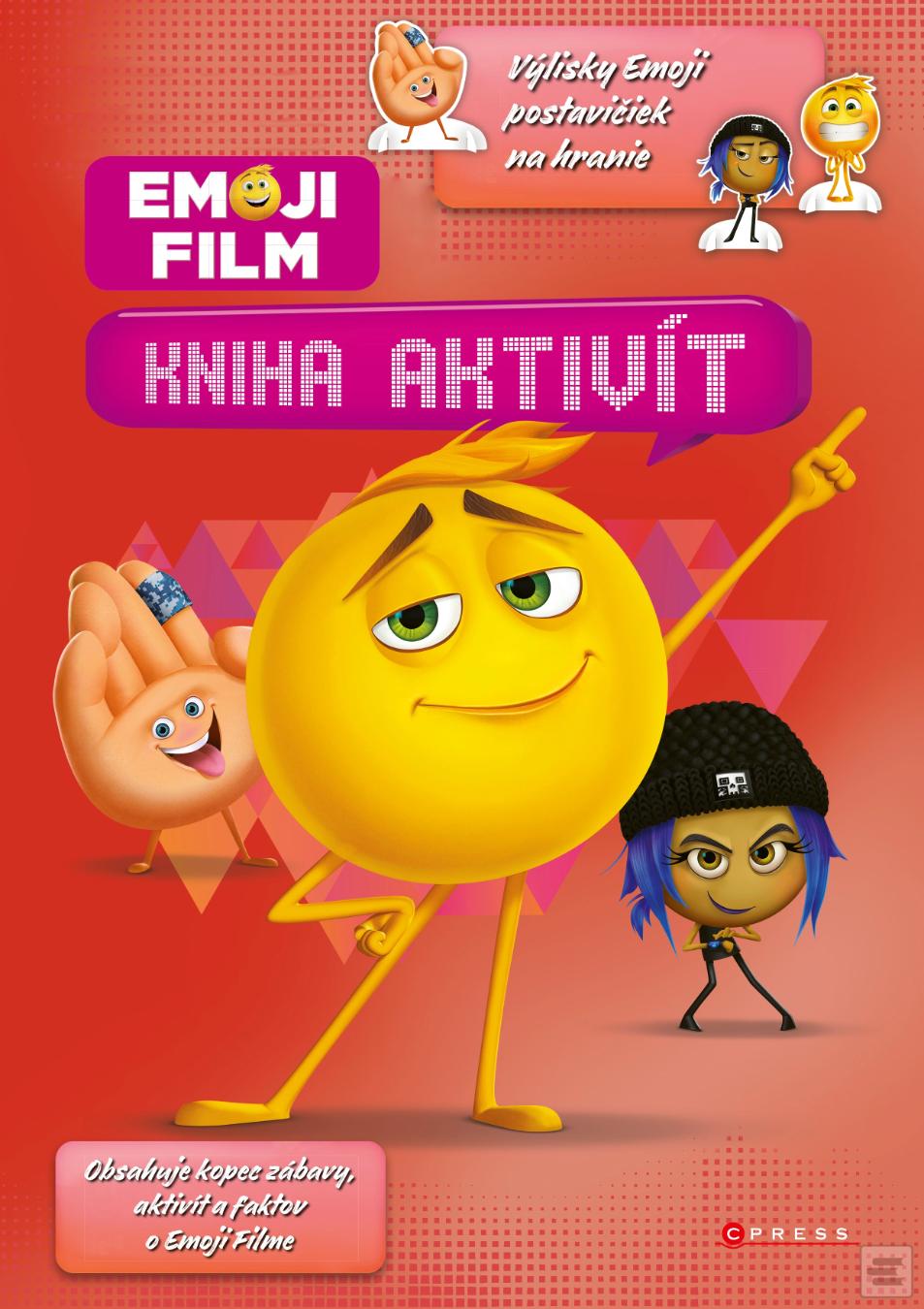 Obrázok Emoji film - Kniha plná aktivít (kolektív)