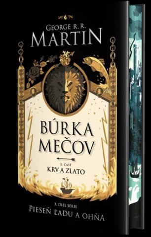 Kniha: Búrka mečov 2: Krv a zlato (špeciálne vydanie) - 3.diel série Pieseň ľadu a ohňa - 1. vydanie - George R. R. Martin