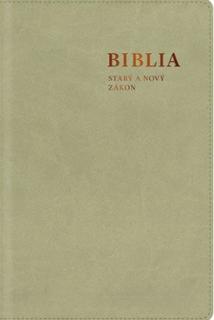 Kniha: Biblia. Starý a Nový zákon, s mapami, mentolová (stredný formát)