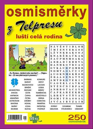 Kniha: Osmisměrky z Telpresu luští celá rodina 1/2016 - 250 osmisměrek - 1. vydanie - Pavel Mazáč