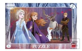 Obrázok Dino Doskové puzzle Frozen II. 15 dielikov