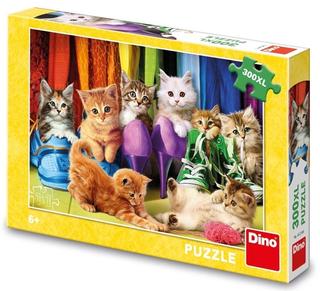 Puzzle: Puzzle 300XL Barevná koťátka