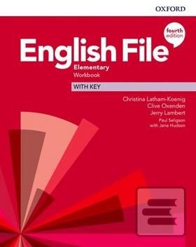 Obrázok English File Fourth Edition Elementary Workbook with Answer Key