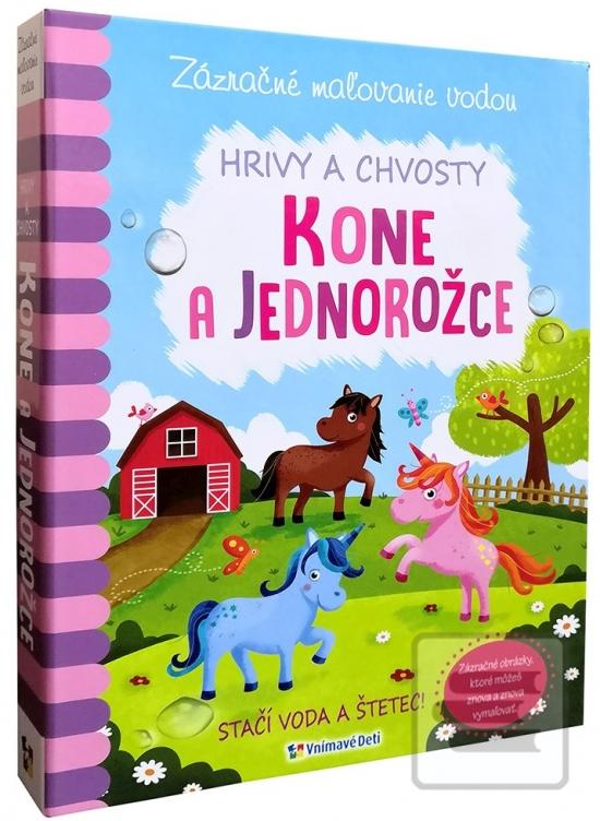 Obrázok Zázračné maľovanie vodou Kone a jednorožce