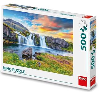 Puzzle: Puzzle 500 Islandský vodopád